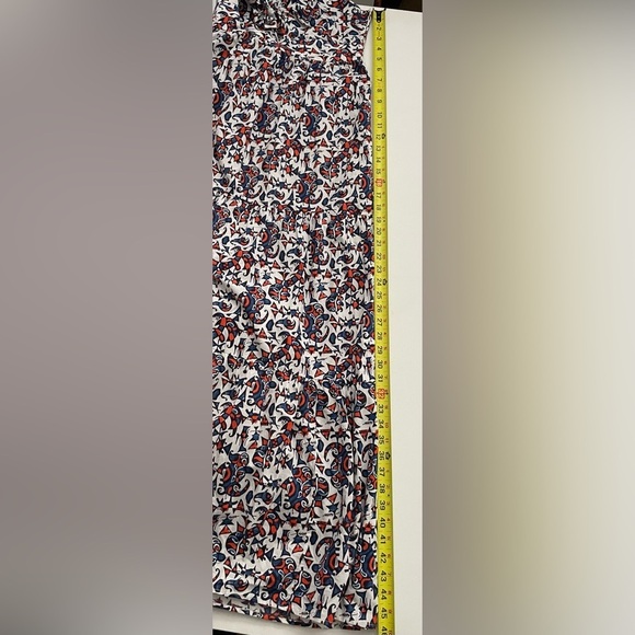 XIRENA LOLITA DRESS AMALFI BLUE pocket maxi dress L - Picture 10 of 12